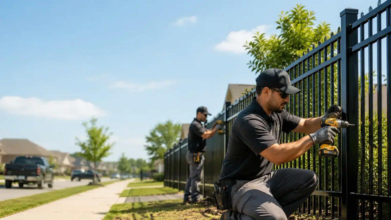 Metal Fence Installation in Sproul, PA